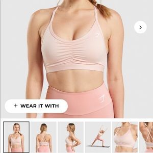 Gymshark Ruched Sports Bra